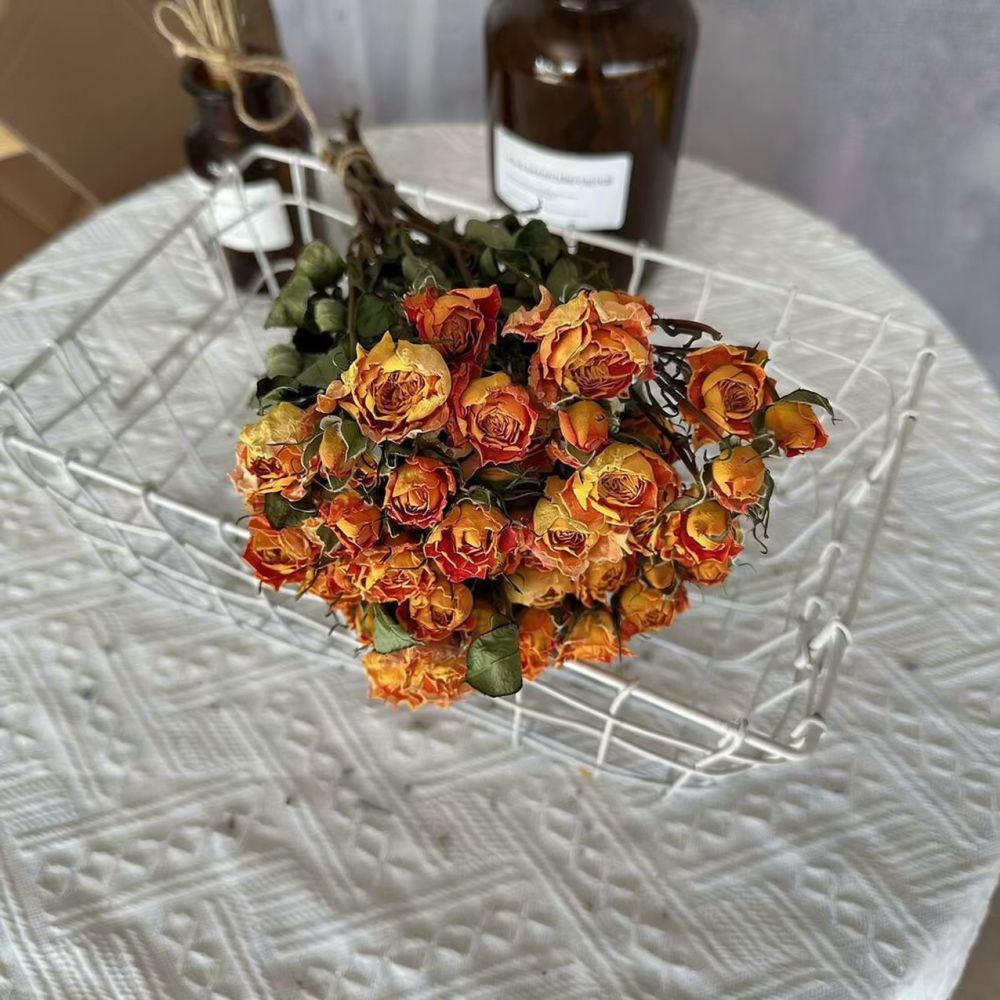 Resin Craft Ideas - Bunga Mawar Asli yang Diawetkan, Bunga