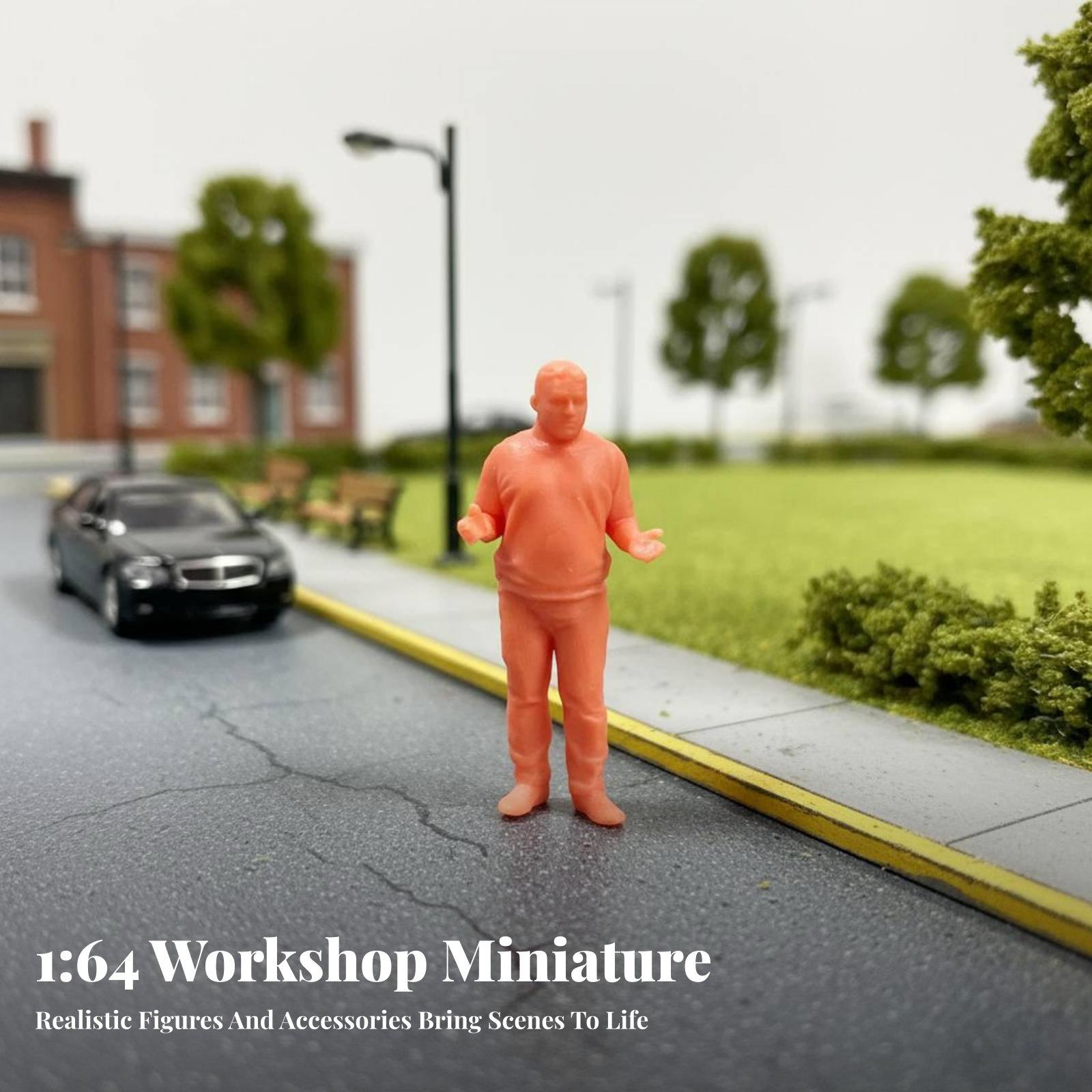 Resin Craft Workshop - Figur Tukang Resin untuk Diorama Skala