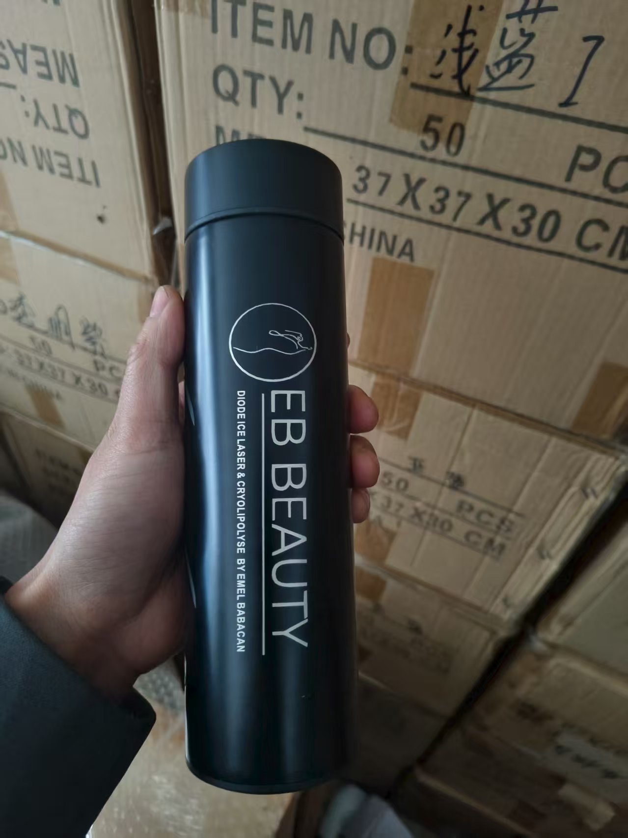 Nama LOGO Botol Termal dengan  - Vacuum Chamber Small ulasan dan harga