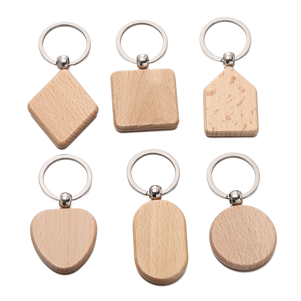 5 buah/lot kosong geometri kay - Wood Ring Blank ulasan dan harga