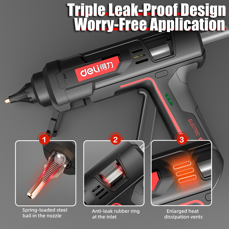 DELI 300W Pistol Lem Panas Min - Heat Gun Small ulasan dan harga