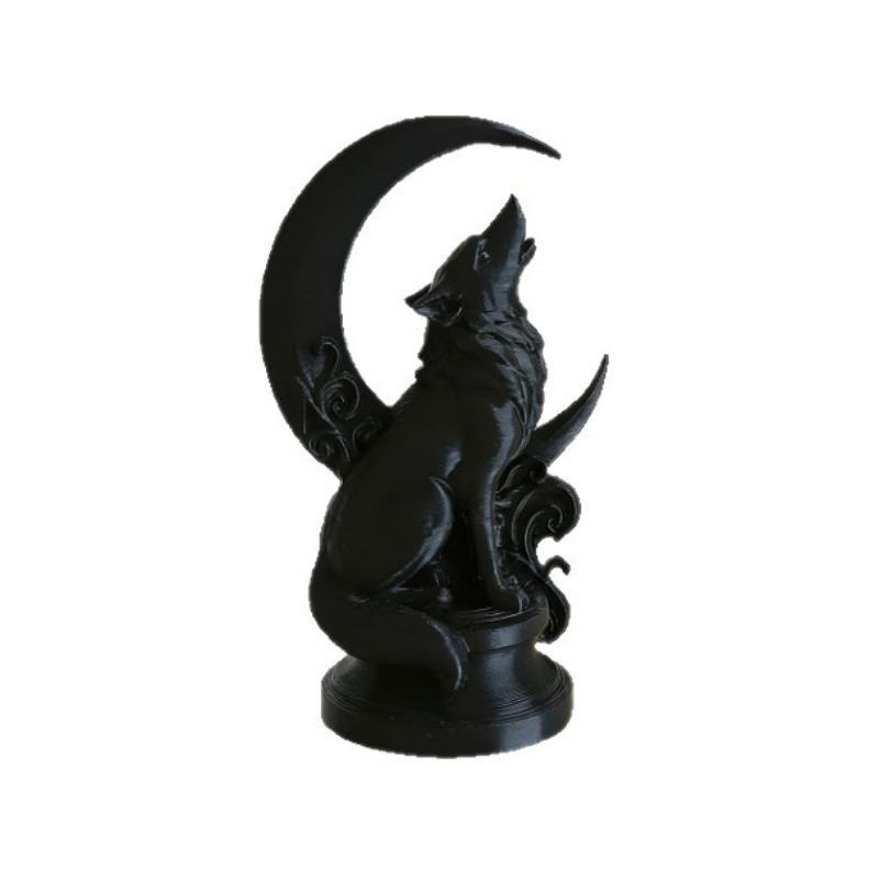 Ornamen Totem Serigala Bulan,  - Resin Craft Workshop ulasan dan harga