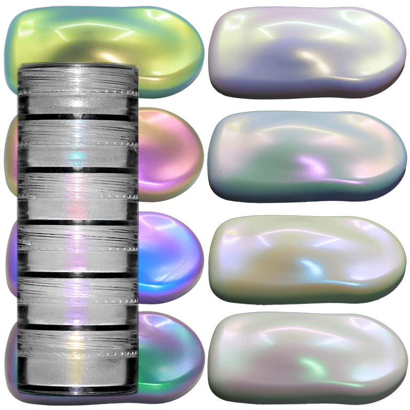 6 buah Pigmen Mineral Mika Res - Resin Glitter Pack ulasan dan harga