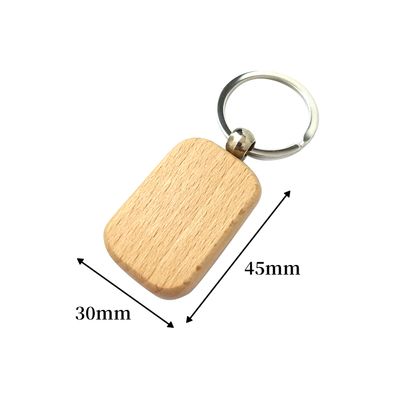 10-50 pcs Gantungan Kunci Kayu - Wood Ring Blank ulasan dan harga