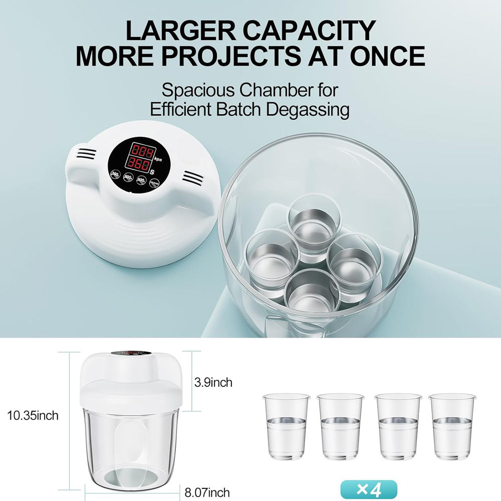 Ruang Vakum Penghilang Gelembu - Vacuum Chamber Small ulasan dan harga