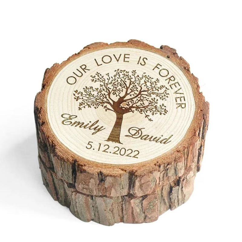 Kotak Cincin Kawin Kayu Yang D - Wood Ring Blank ulasan dan harga